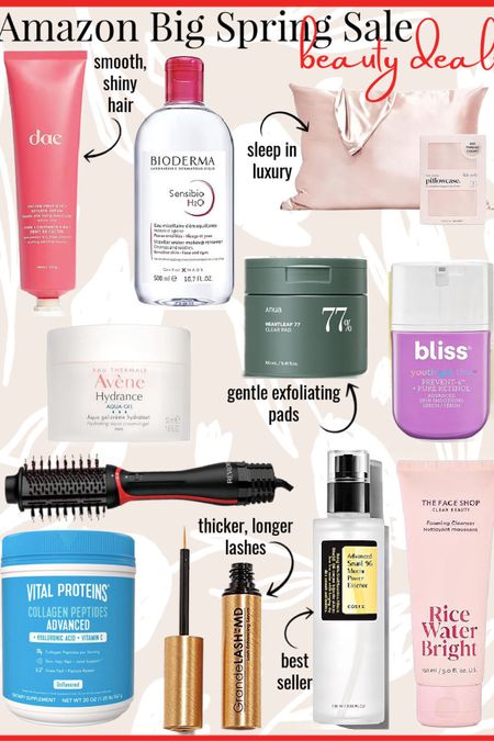 Amazon is back with another Mega sale that starts today and runs through March 25th. This is their BIG SPRING SALE, an Amazon deals event that’s happening for the first time this year. You can save up to 50% on beauty items to add to your spring routine. Here are a few of my favorites. #amazonfashion #amazoninfluencer #founditonamazon #salealert #gooddeals #bestbuys #save #sales #dealsunder100

#LTKsalealert #LTKbeauty