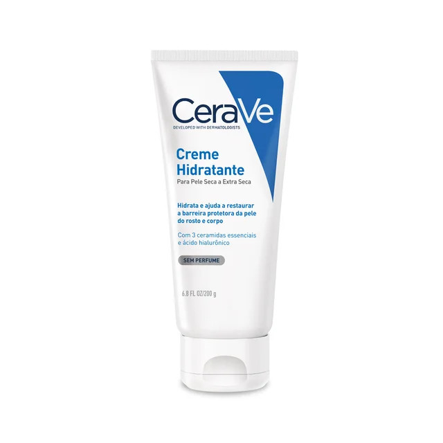 Creme Hidratante Corporal CeraVe Pele Seca com 200g | Drogasil BR