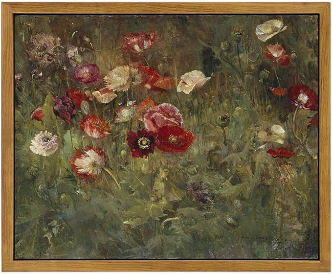 WITCOLOR Framed Large Canvas Wall Art, 12×16in Vintage Wall Art Decor for Living Room Retro Natu... | Amazon (US)