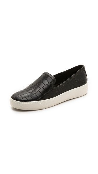 Becker Croc Embossed Sneakers | Shopbop