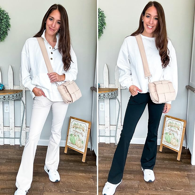 ANRABESS Women's Casual Long Sleeve Sweatshirt Button Up V Neck Loose Henley Pullover Tops with Pockets | Amazon (US)