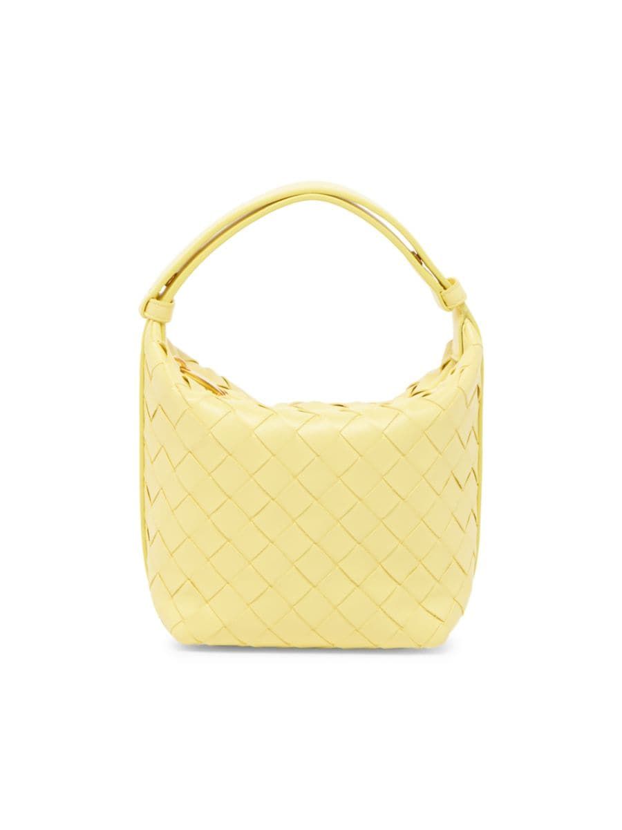 Candy Wallace Intrecciato Leather Top-Handle Bag | Saks Fifth Avenue