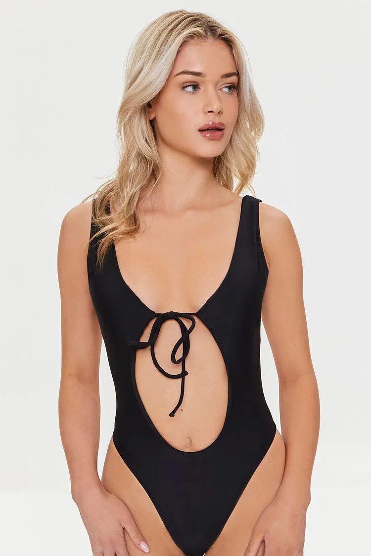 Cutout One-Piece Swimsuit | Forever 21 (US)
