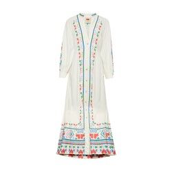 Graphic embroidery maxi dress - FARM RIO | 24S (APAC/EU)