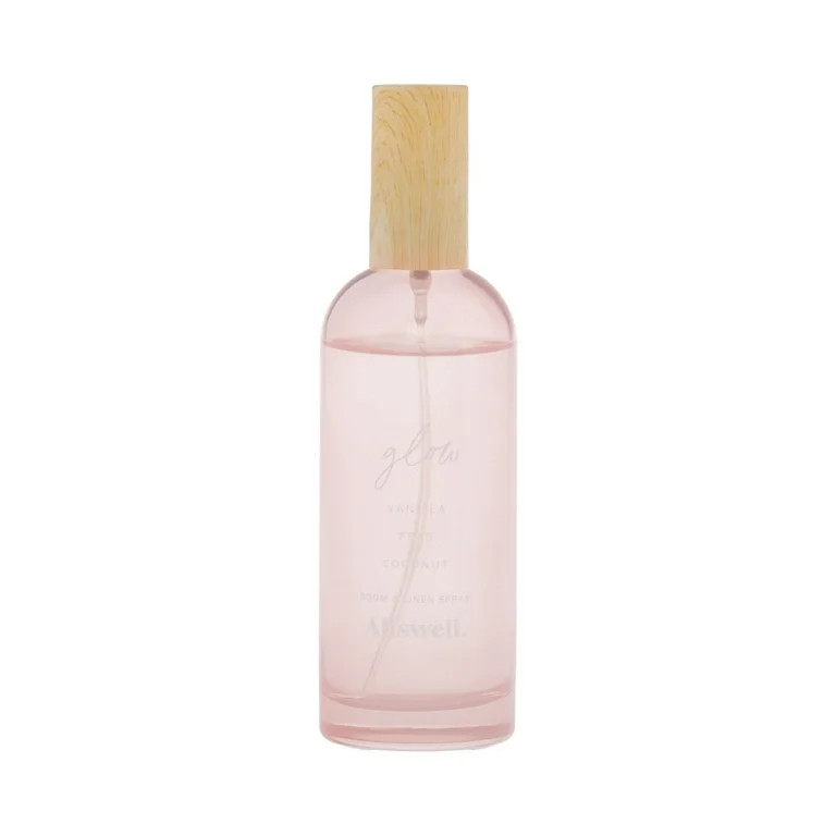 Allswell Glow (Vanilla + Pear + Coconut) Scented Room and Linen Spray 3.4 Fl Oz (100mL). | Walmart (US)