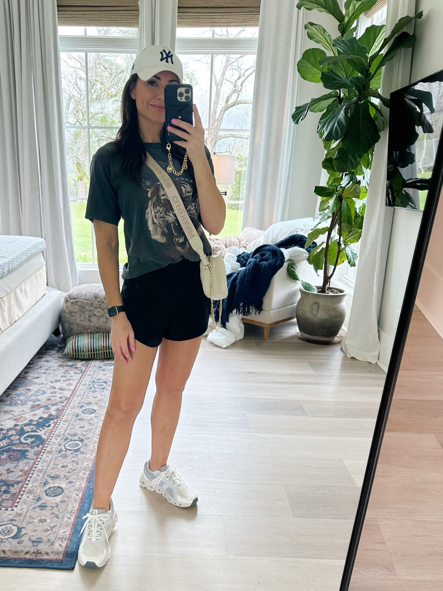 Perfect shorts for upcoming warmer weather. Under $25 & love the 2.5 inch waistband! Also linking these shoes because they are some of my favorite Ons. 

#LTKfitness #LTKfindsunder50