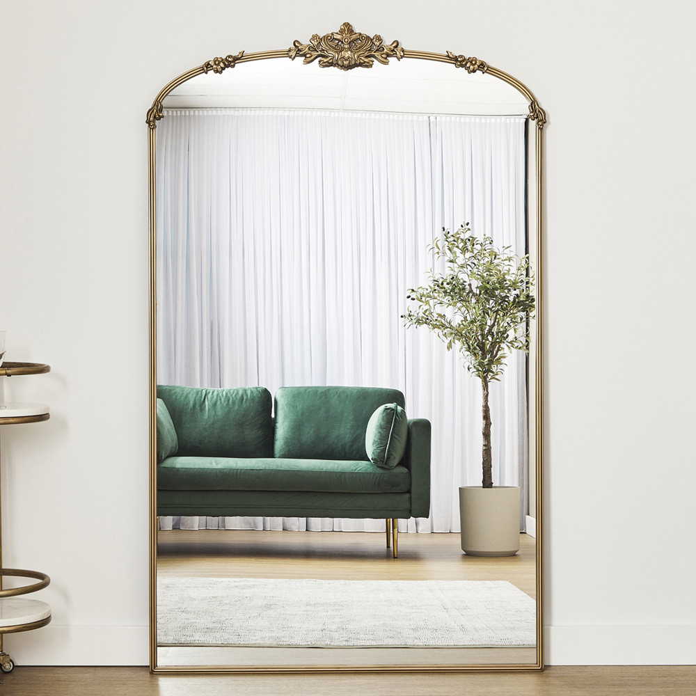 Ephrem Baroque Metal Full Length Mirror | Temple & Webster AU