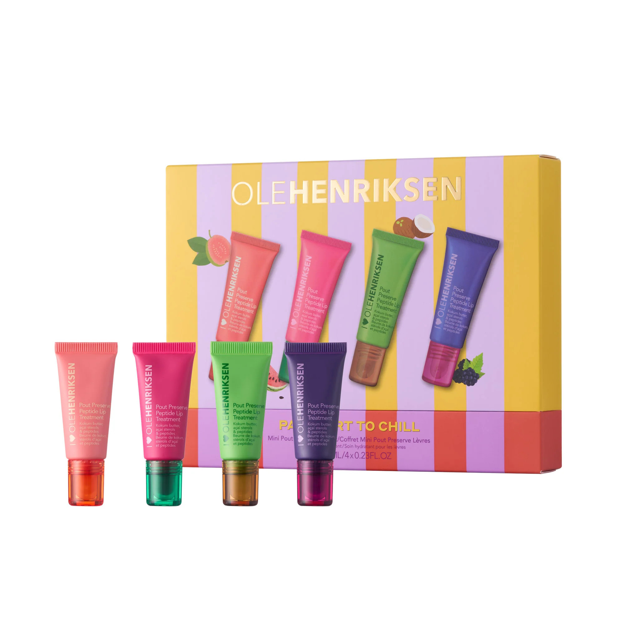 Passport To Chill Mini Pout Preserve Peptide Lip Set | Ole Henriksen