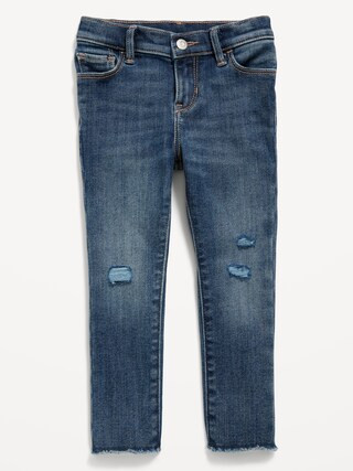 Unisex Rockstar 360° Stretch Ripped Raw-Hem Jeggings for Toddler | Old Navy (US)