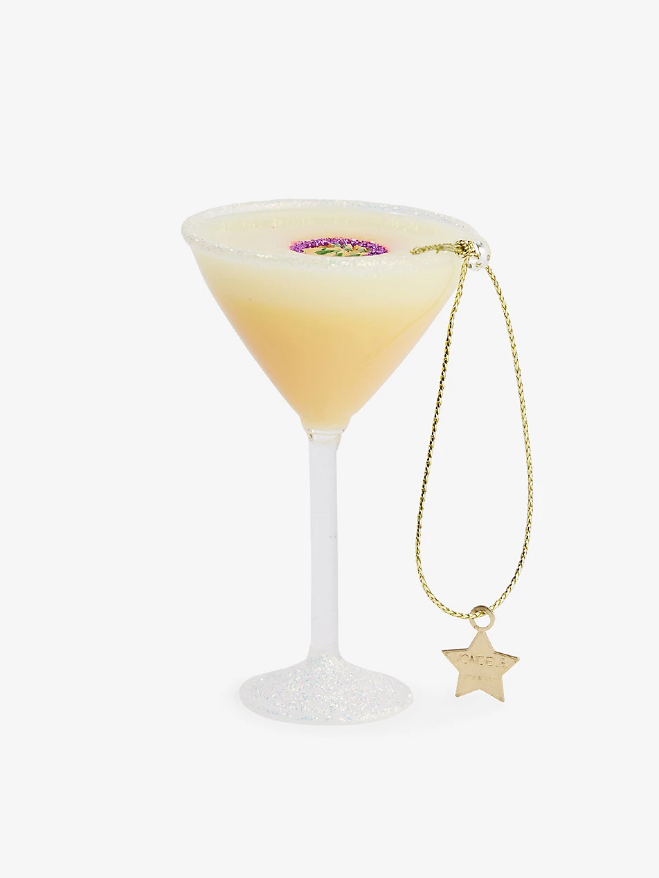 Pornstar Martini glass Christmas decoration 5.5cm | Selfridges