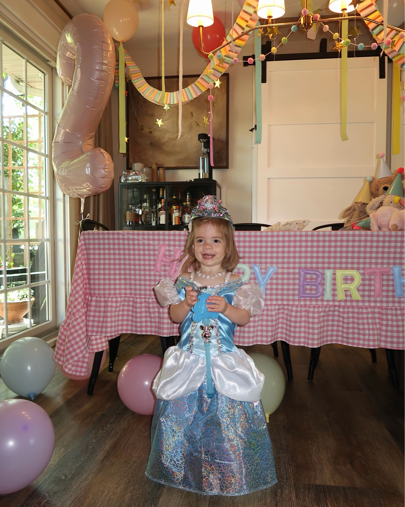Cinderella!!! Or “RELLA” as Evelyn likes to call her 🥹🥹🥹 her very own Rella dress and accessories! Huge hit with the birthday girl 🩵🩵 linking the stuff we bought for her!

#LTKmomlife #LTKKids
