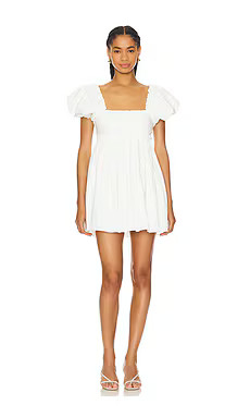 Camila Coelho Radleigh Mini Dress in White from Revolve.com | Revolve Clothing (Global)