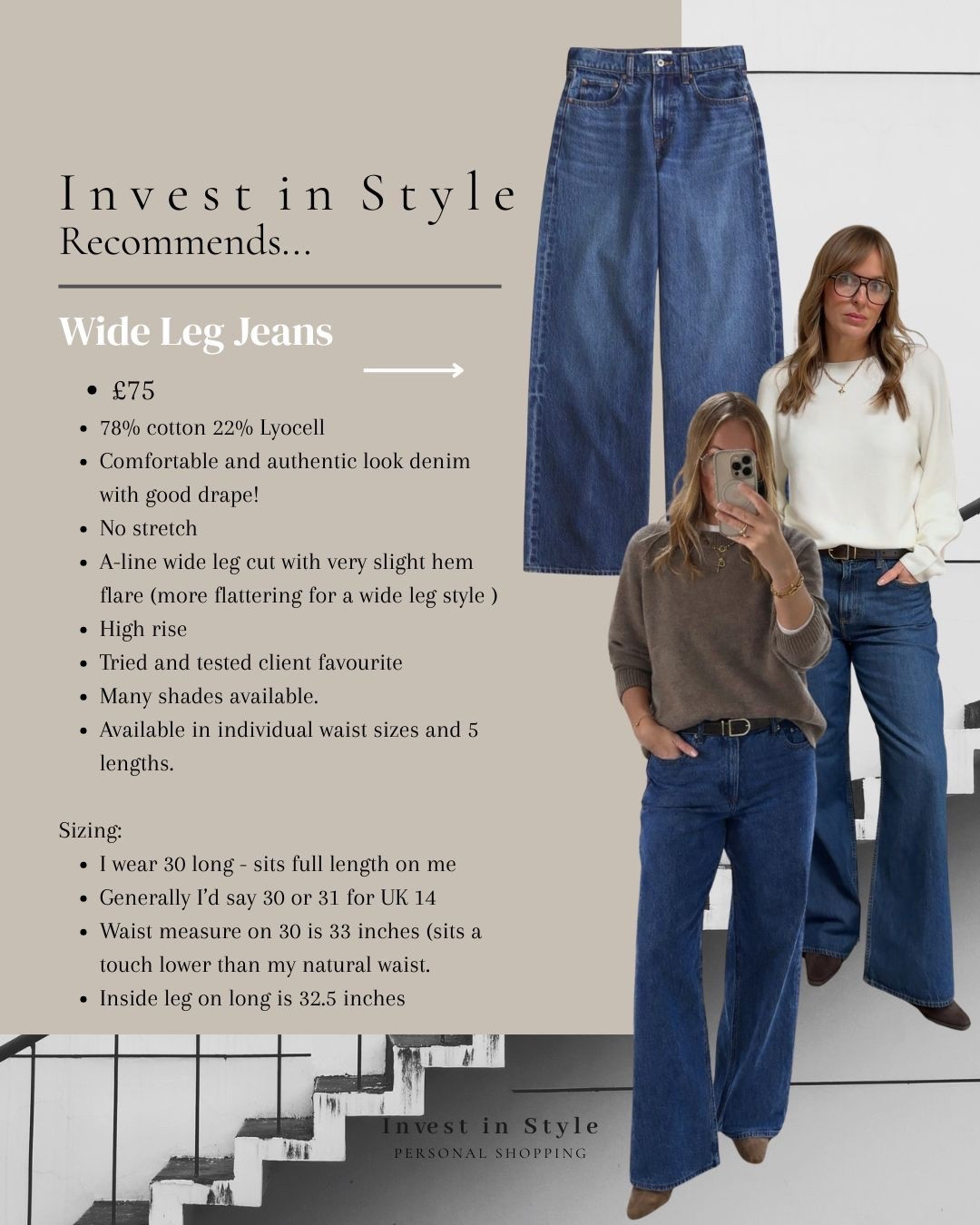 Wide leg jeans recommendation…
Diff washes available 
All notes in image 

@abercrombie #LTKXAbercrombieDenim

#LTKuk #LTKjeans