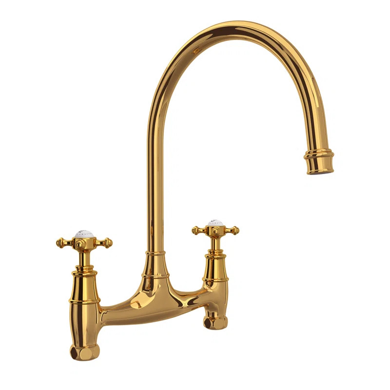 Georgian Era™ Double Handle Kitchen Faucet | Wayfair North America