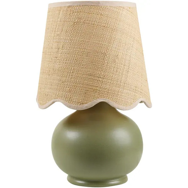 Livabliss Cottage Accent Table Lamp - Green | Bed Bath & Beyond