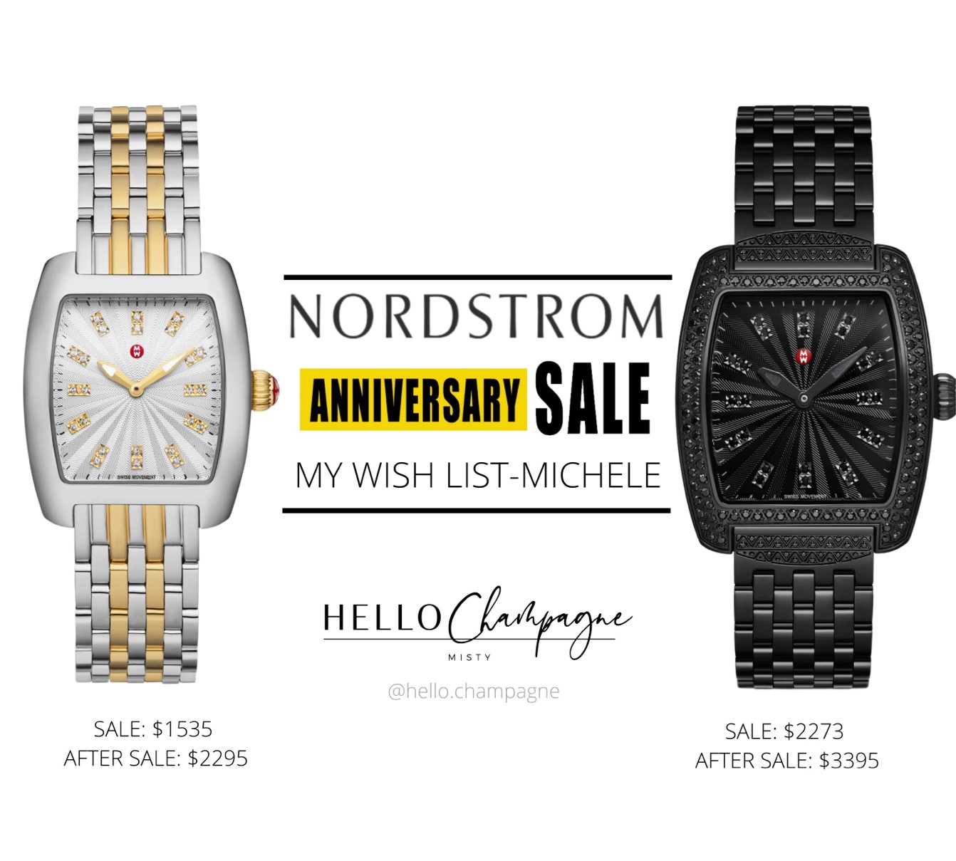 💛Nordstrom Anniversary Sale💛 
Michele Watches for Women


#LTKSaleAlert #LTKStyleTip #LTKxNSale