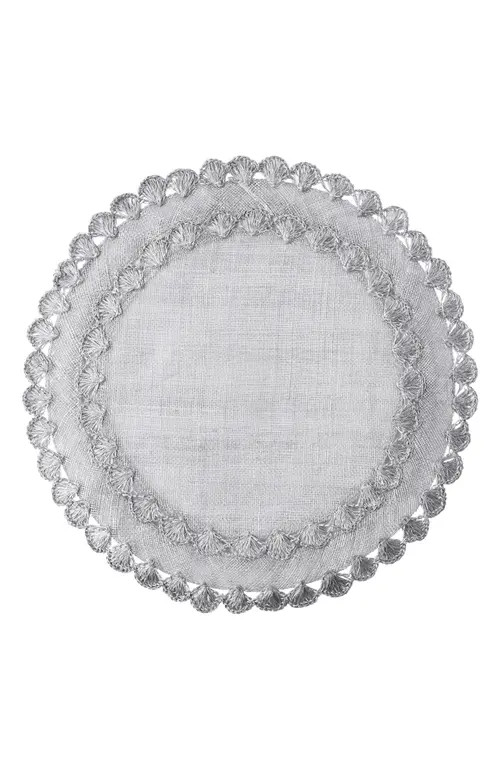 Juliska Isadora Placemat in Silver at Nordstrom | Nordstrom