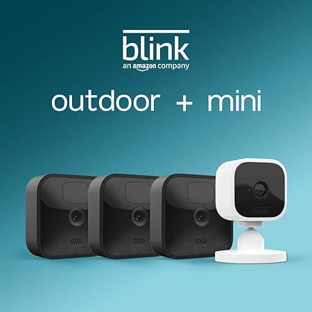 Blink Outdoor – 3 camera kit with Blink Mini | Amazon (US)