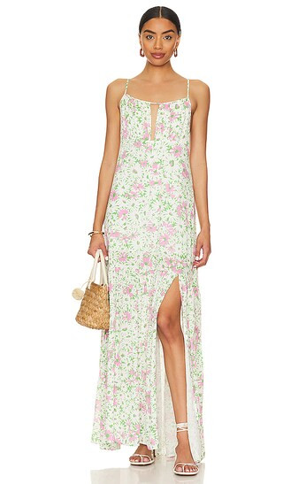Seren Maxi Dress in Grass | Revolve Clothing (Global)