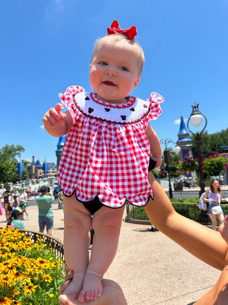 Magic kingdom Minnie Mouse outfit for baby girl!😍

#LTKBaby #LTKStyleTip #LTKFindsUnder50
