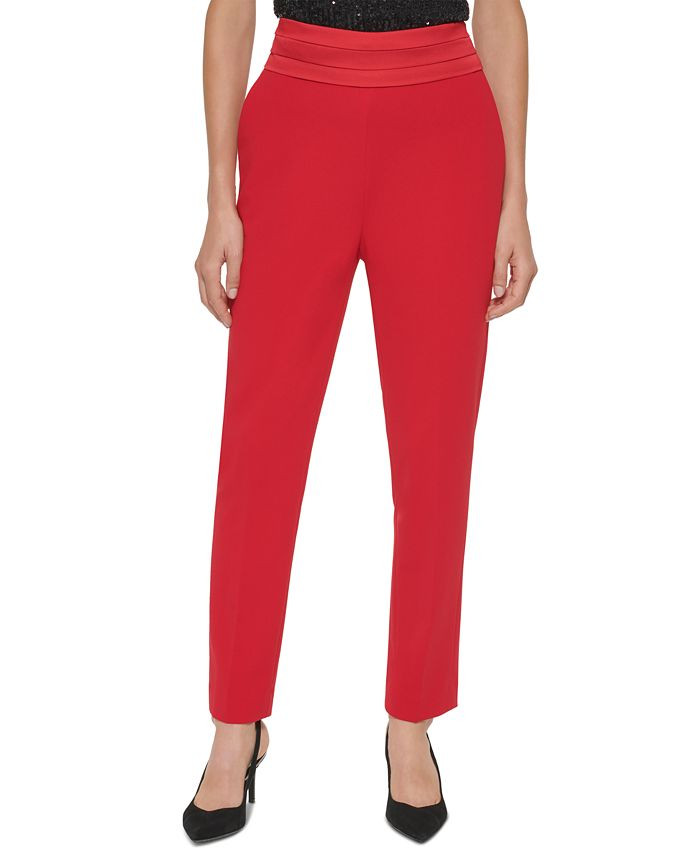 Calvin Klein Tuxedo Pants & Reviews - Pants & Capris - Women - Macy's | Macys (US)