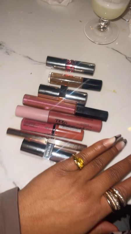 How many tubes of lipstick do you leave home with? It was 8 for me today. 😬 they are not all created equal and 
I need one for every mood. I have the perfect collection of Pinky, nude lipsticks/lip glosses.

#LTKfindsunder50 #LTKbeauty