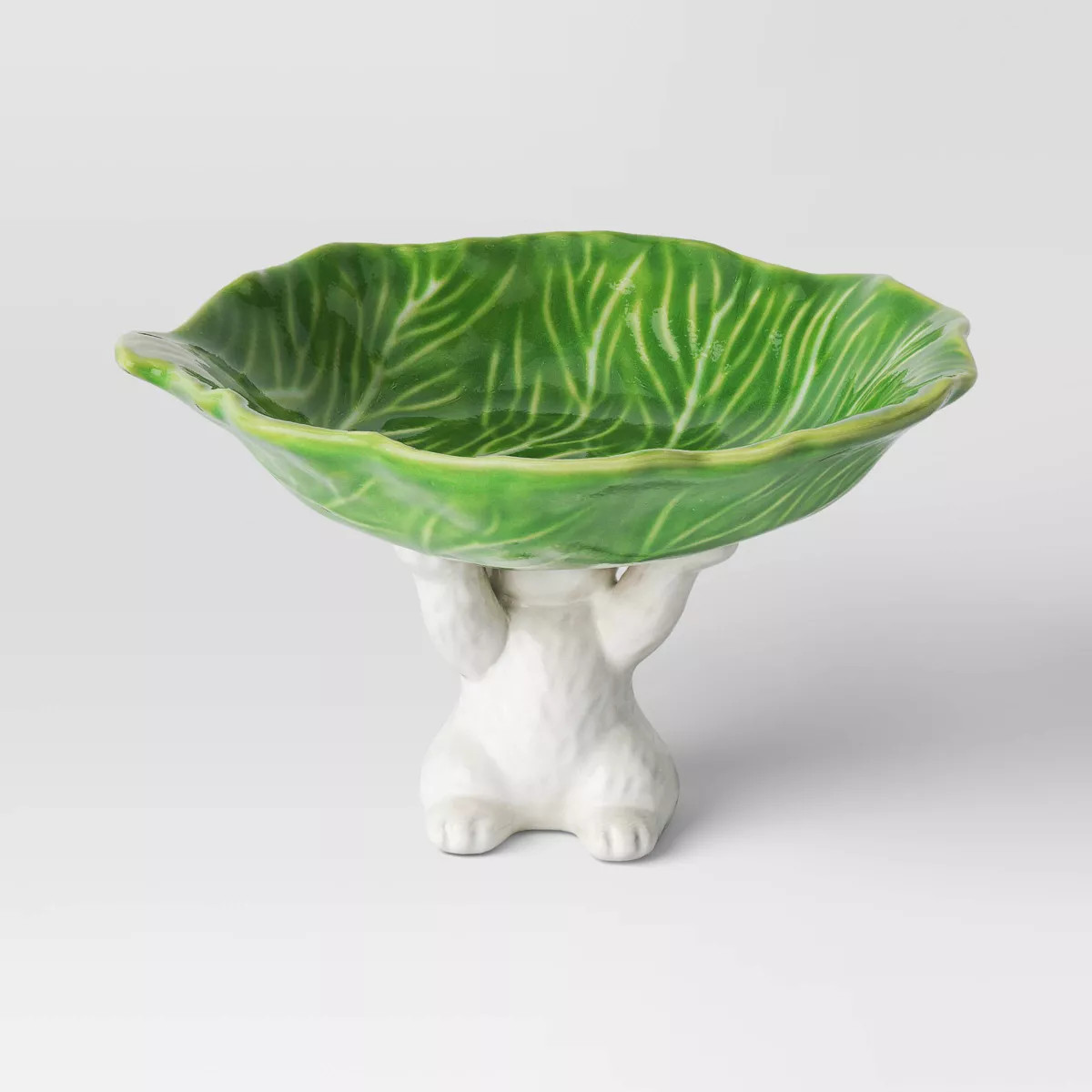 Stoneware Cabbage with Bunny Dessert Bowl - Threshold™ | Target