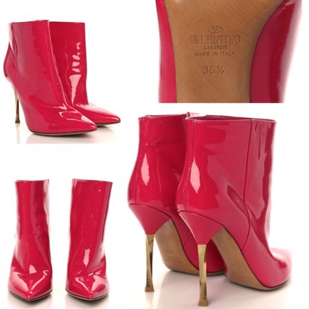 These boots were made for stomping!  
.
These Valentino cherry red booties are gorgeous and under $200. I love shopping consignment. Look at what you can discover?!

#LTKGiftGuide #LTKshoecrush #LTKstyletip