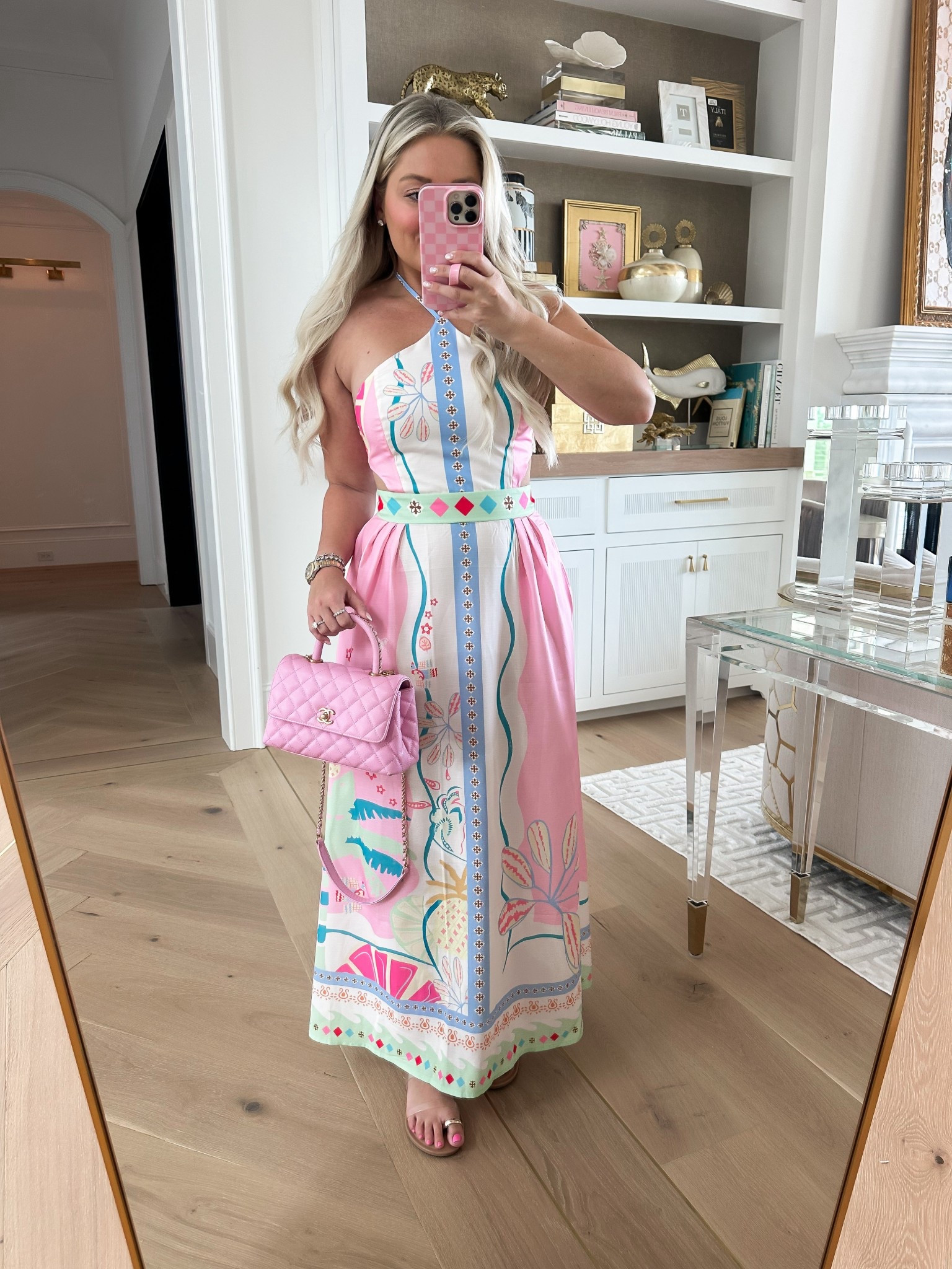 Love this summer maxi dress! Wearing size small  

#LTKSwim #LTKTravel #LTKShoeCrush