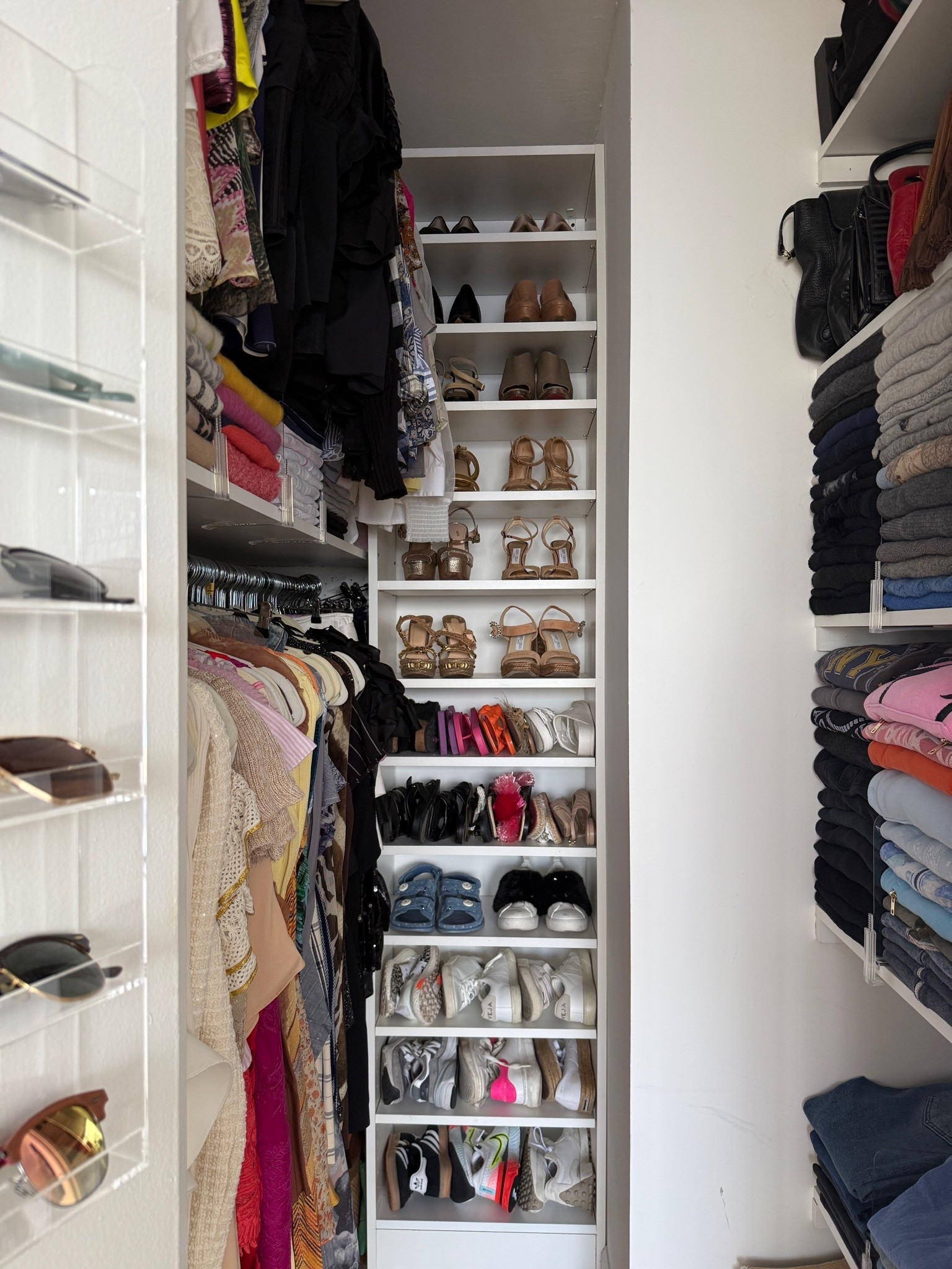 Hardly bought anything to reinvent this closet - goes to show you need organization, not more things

#LTKselfcare #LTKHome