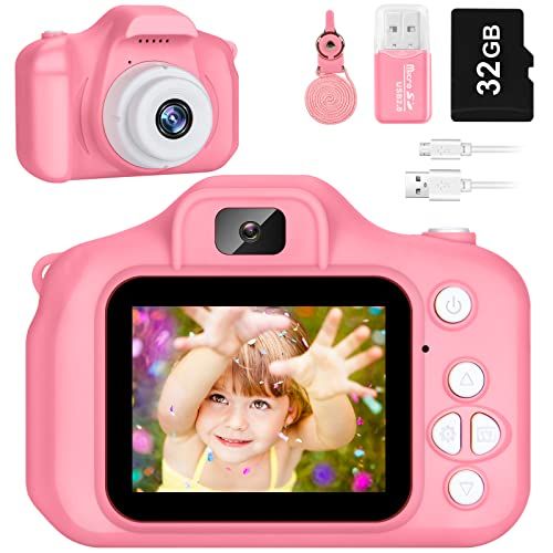 Kids Camera for Boys and Girls, SINEAU Digital Camera for Kids Toy Gift, Toddler Camera Birthday ... | Amazon (US)