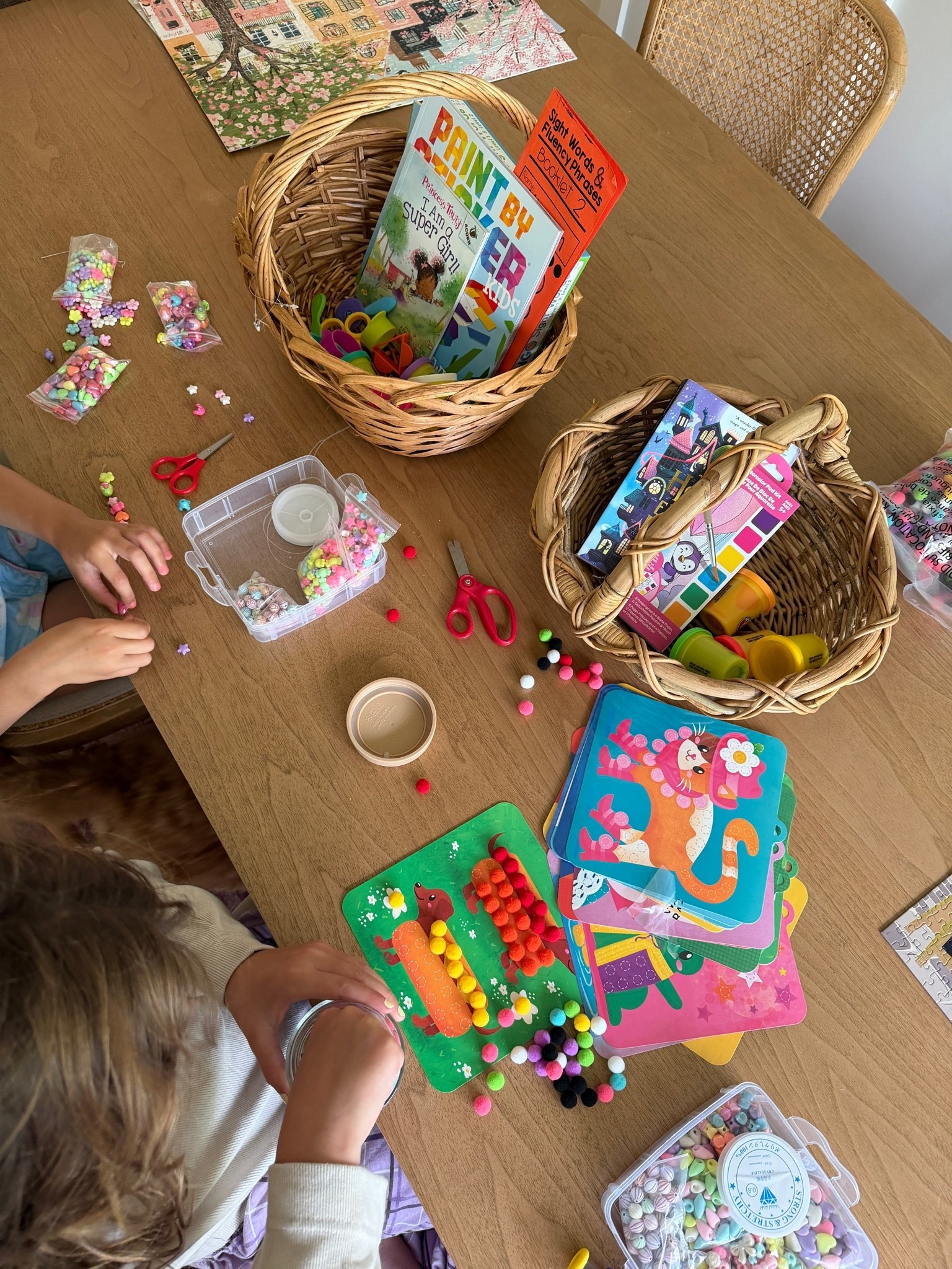 morning baskets for summer! The girls do a solid 45mns - 1 hour of fun crafts/activities to kick off their day!

#LTKdayinmylife #LTKmomlife #LTKmorningroutine