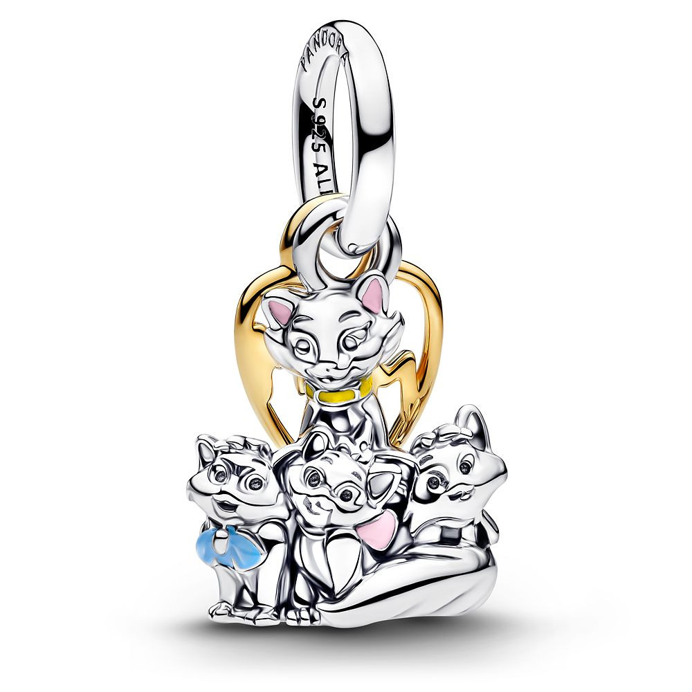 The Aristocats and ''Mom'' Double Dangle Charm by Pandora | Disney Store