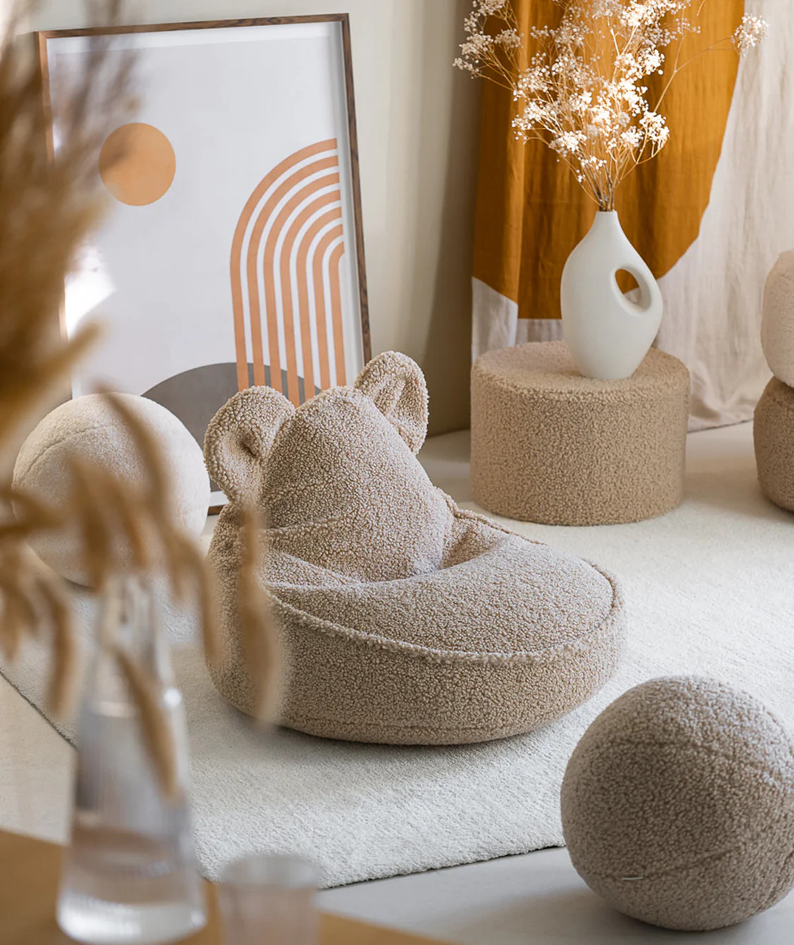 Wigiwama Bear Beanbag | Baby Mori