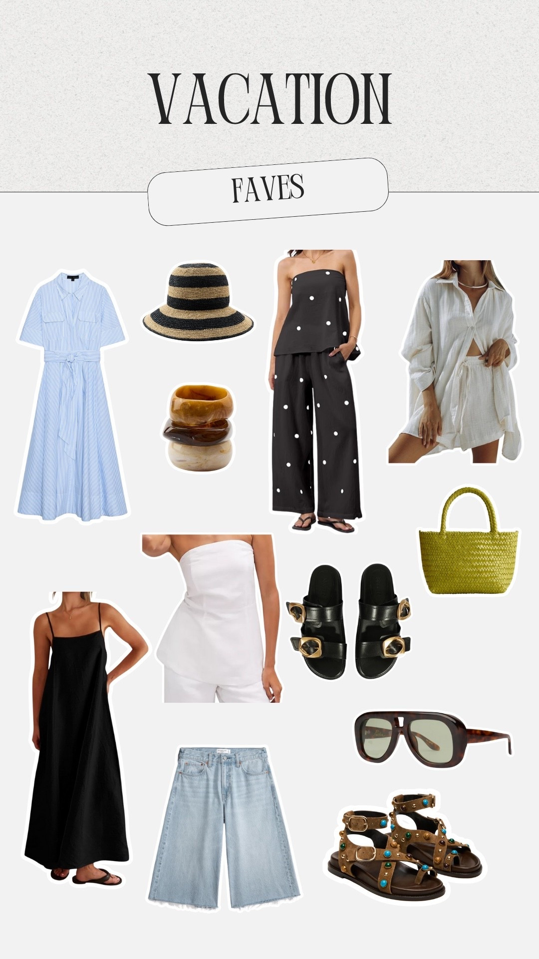 Vacation Faves

#LTKTravel #LTKSeasonal #LTKStyleTip