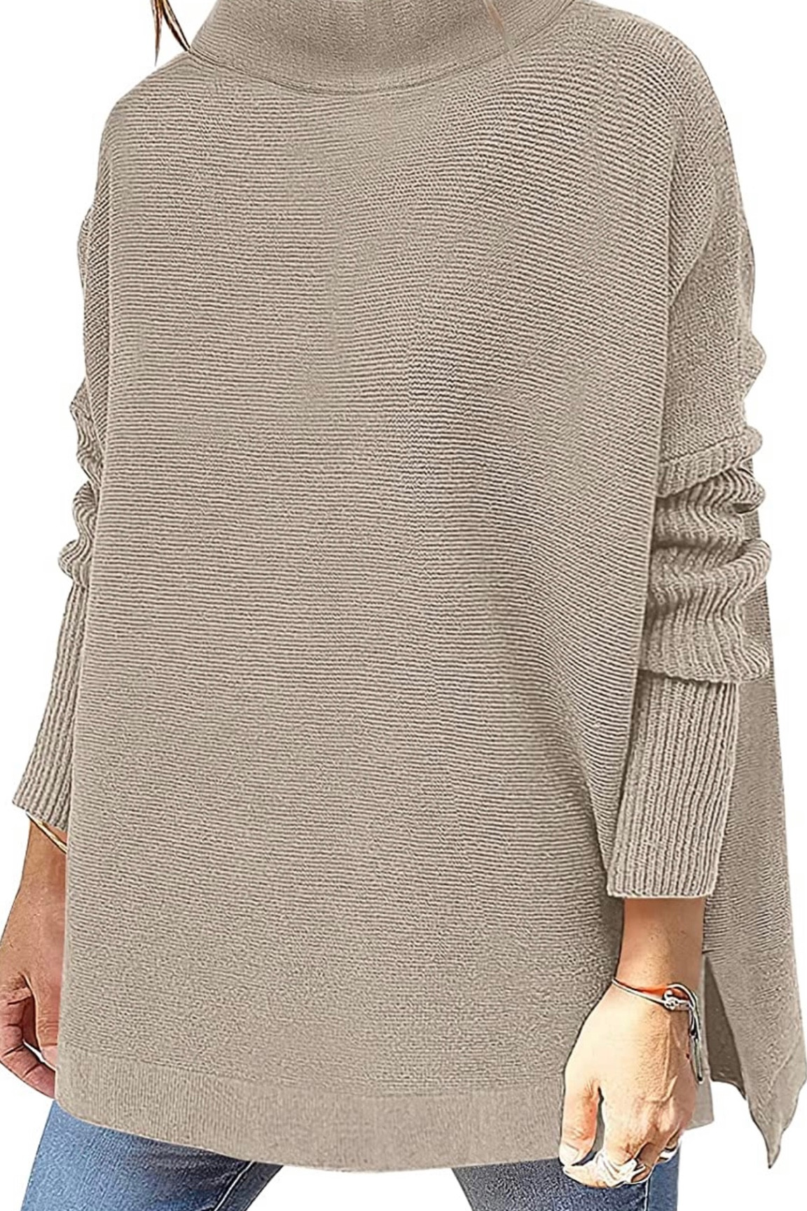 This sweater is so soft + stylish!! Perfect for a #fall day 🍂 #fallfashion #amazonfashion #cozy #sweaterweather 

#LTKHoliday #LTKcurves #LTKSeasonal
