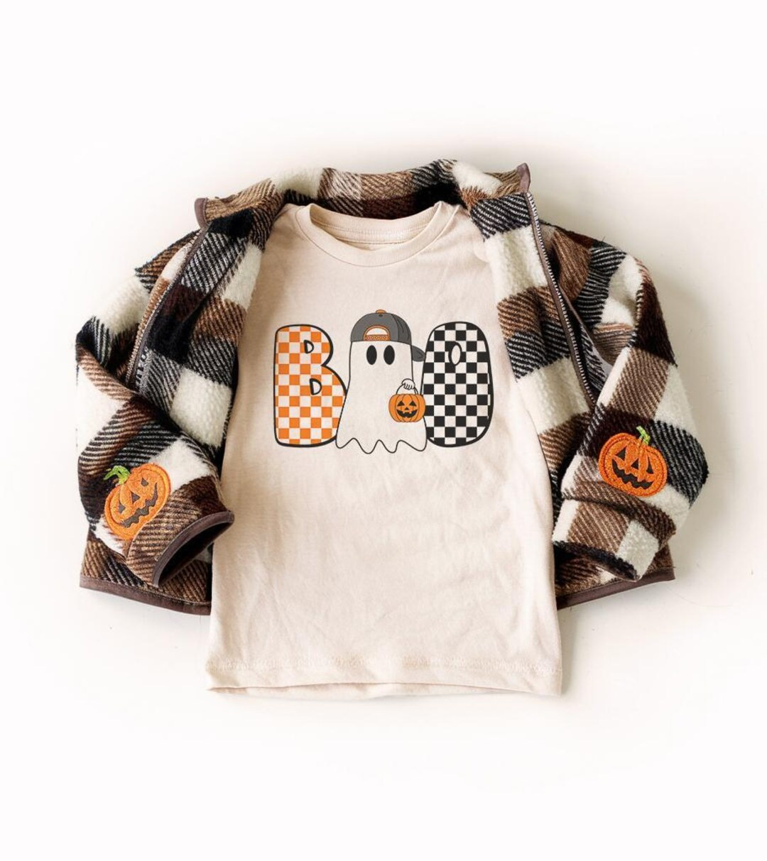 Boys Halloween Shirt for Toddler Boys Halloween Costume - Boo Toddler Tee - Trick or Treating Kid... | Etsy (US)