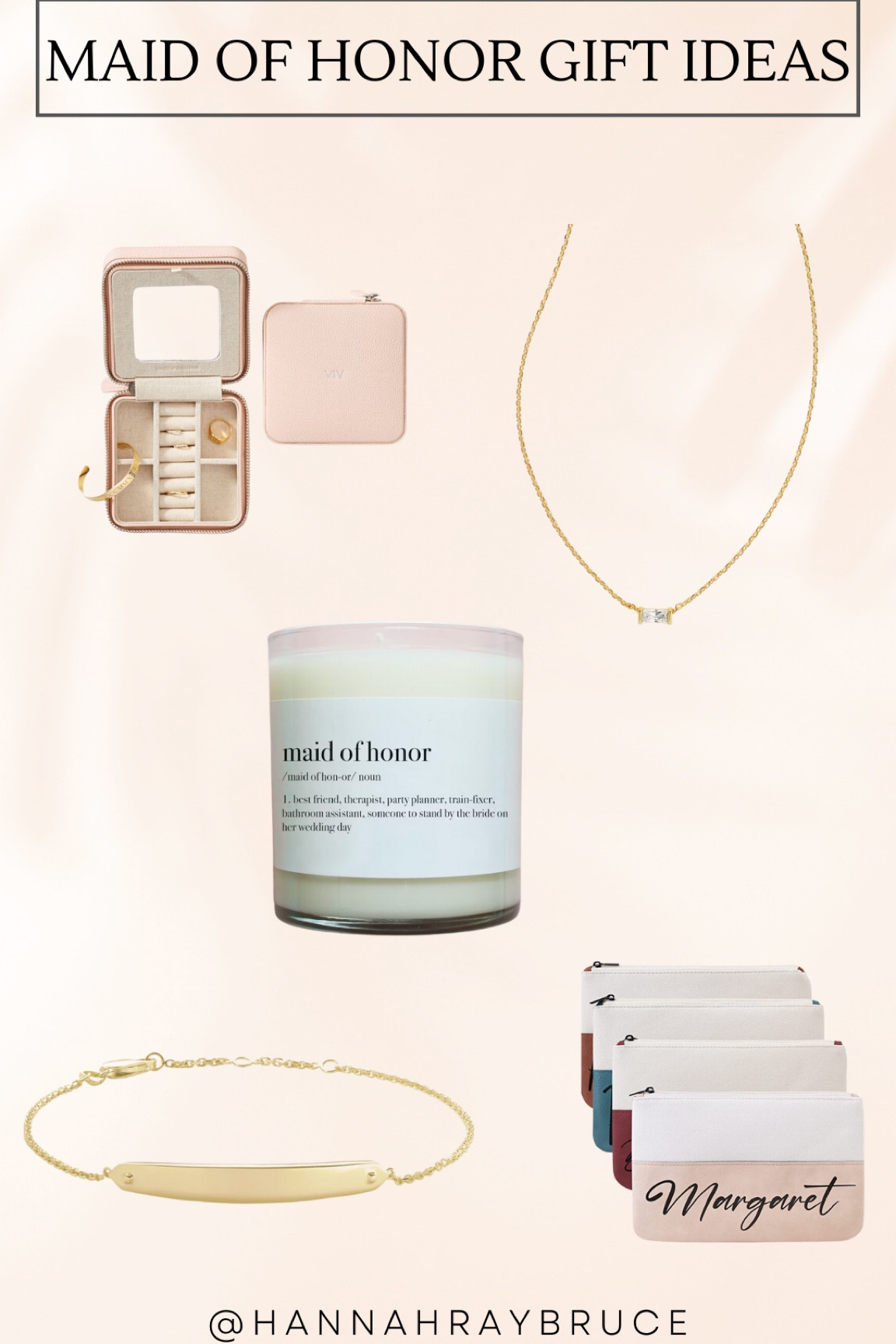 Gift ideas for your Maid of Honor! 

#LTKwedding #LTKunder50 #LTKunder100