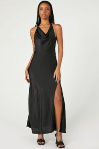 Cowl Halter Maxi Slip Dress | Forever 21 (US)