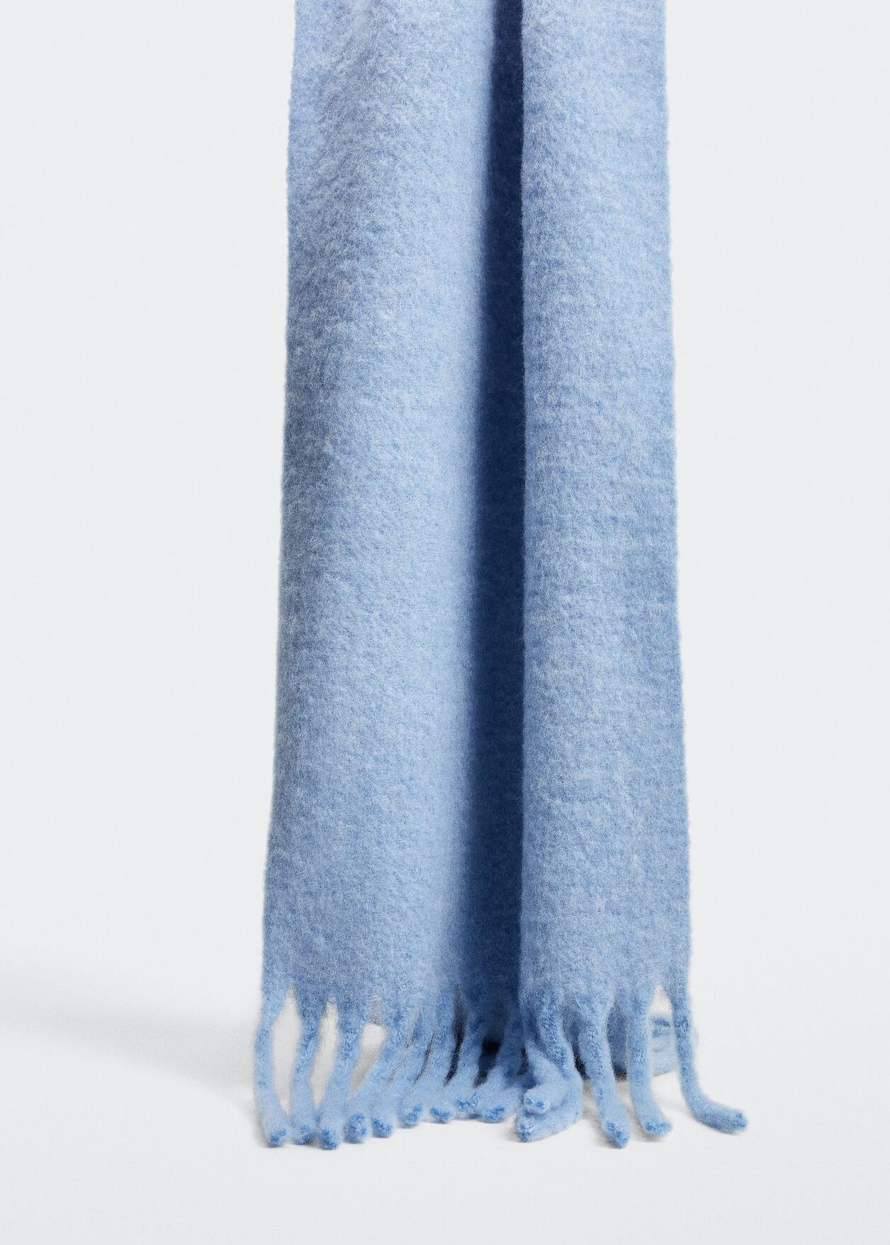 Fringed edge scarf -  Women | Mango USA | MANGO (US)