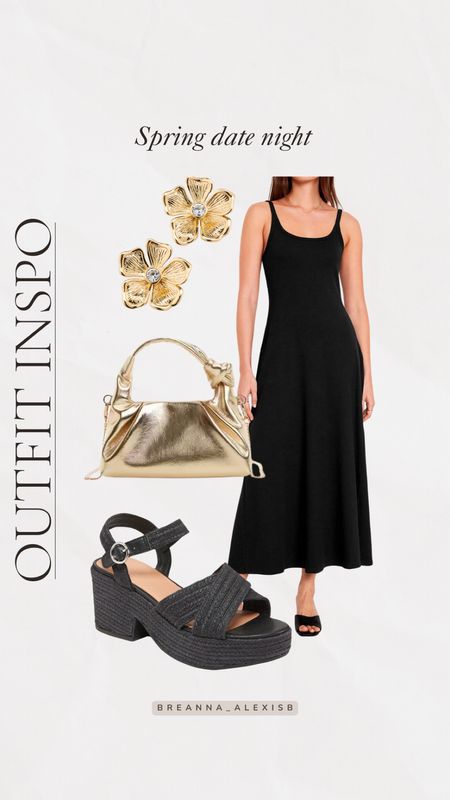 Spring date night outfit 🥰

Black dress, spring wedding guest dress, gold accessories, gold purse, gold earrings, cute accessories, spring outfit, resort wear dress, under $50, affordable fashion, black heels, spring sandals, flower earrings, gold clutch, women’s fashion, beach vacation dinner, black sandals, cute shoes, dinner date outfit 

#LTKfindsunder50 #LTKstyletip #LTKSeasonal