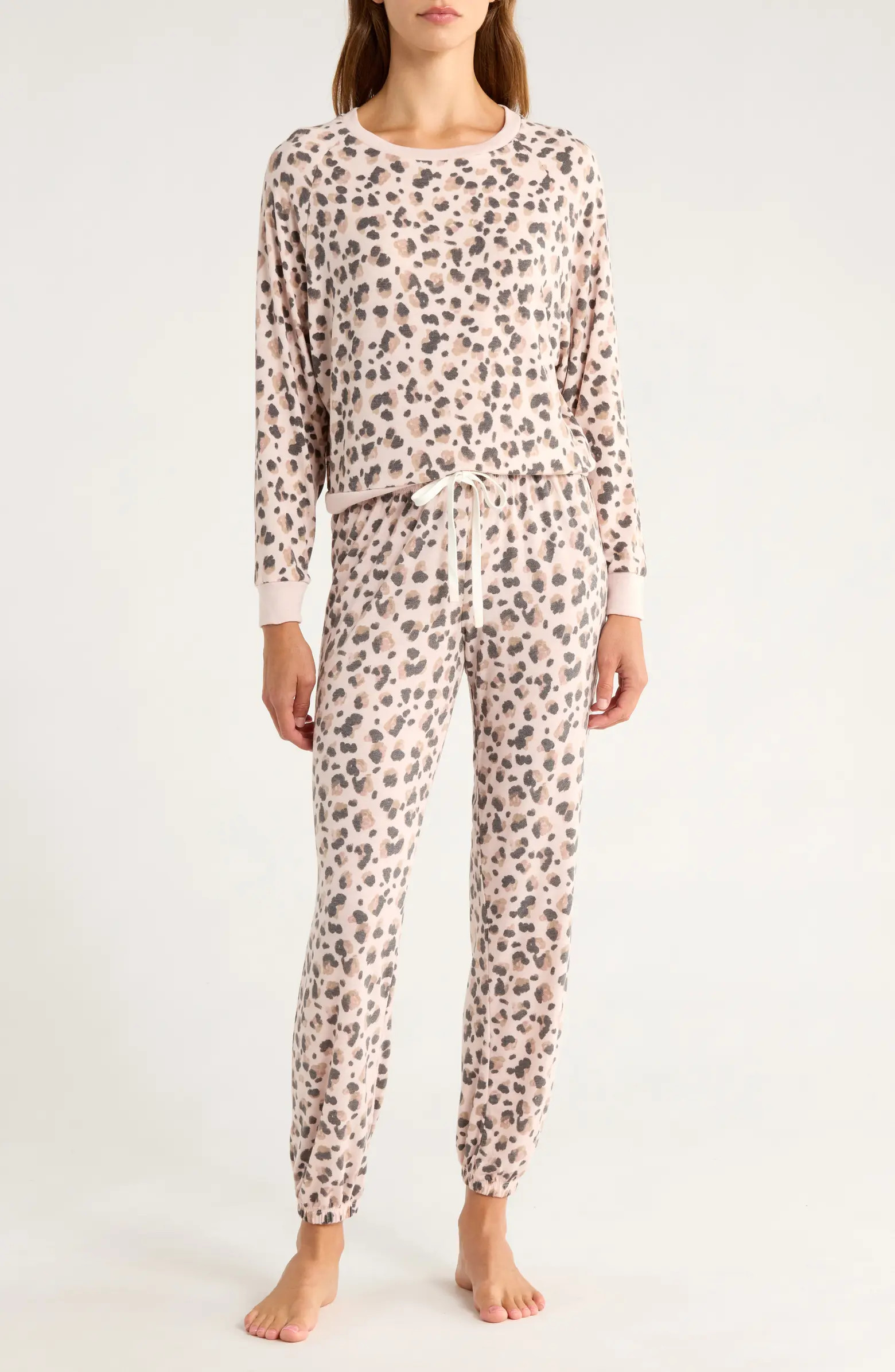 Star Seeker Brushed Jersey Pajamas | Nordstrom
