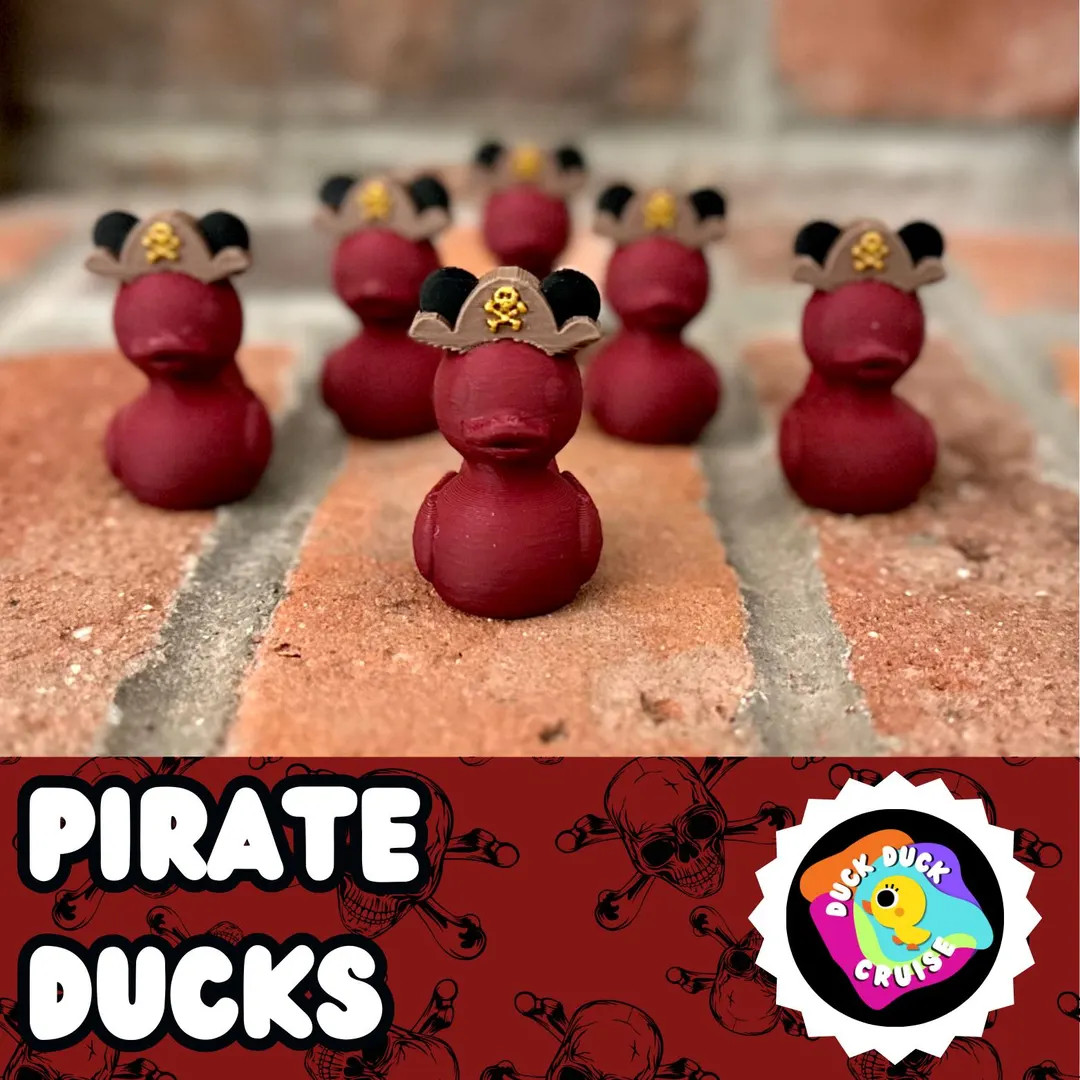 Pirate Mickey Duck, Cruise Ship Gift | Etsy (US)