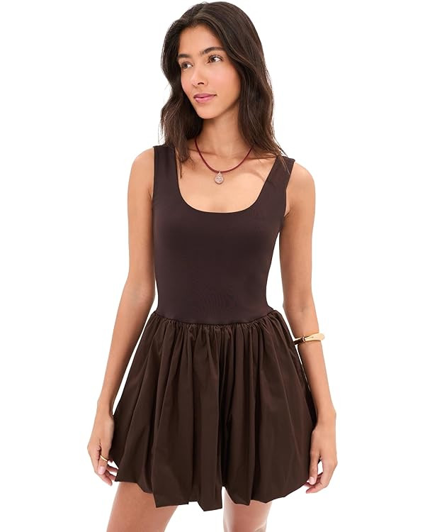 LE BOP Women's Piper Solid Dress | Amazon (US)