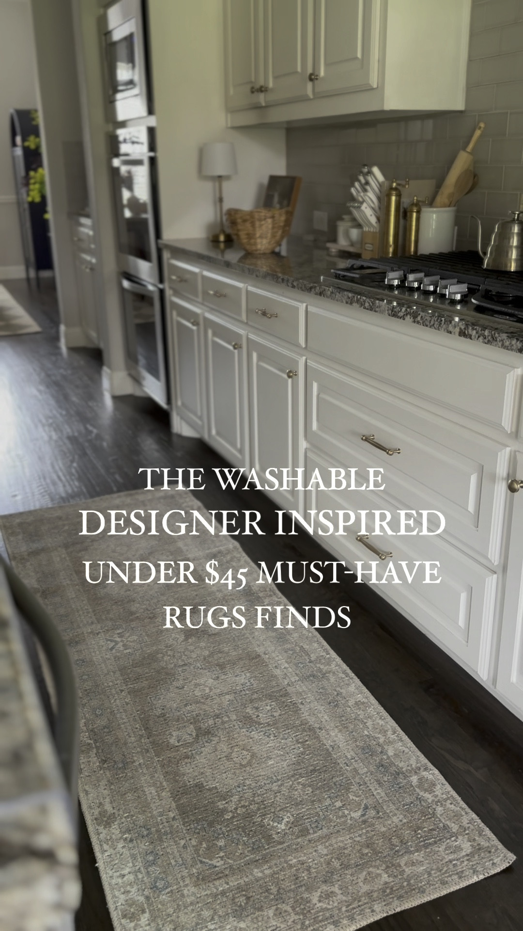 Walmart home affordable runners and rugs 

#LTKHome #LTKVideo #LTKFindsUnder50