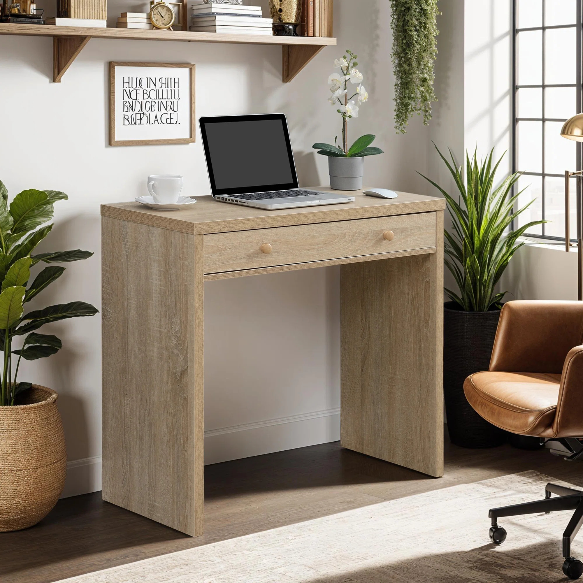 Alisa 36" Writing Desk with Drawer | Wayfair North America