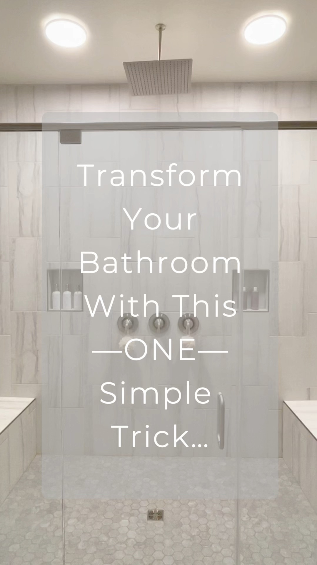 Here, let me help you…
😉

Make any space more FUN with these LED mood lights 🟡🟢🔵🟣🔴🟠

#amazon #moodlighting #lighting #ambiance #interiordesign #quicktip #styletip #homedecor #simple #color #bathroom #transformation #shower
#ambientlighting

#LTKVideo #LTKHome #LTKFindsUnder50