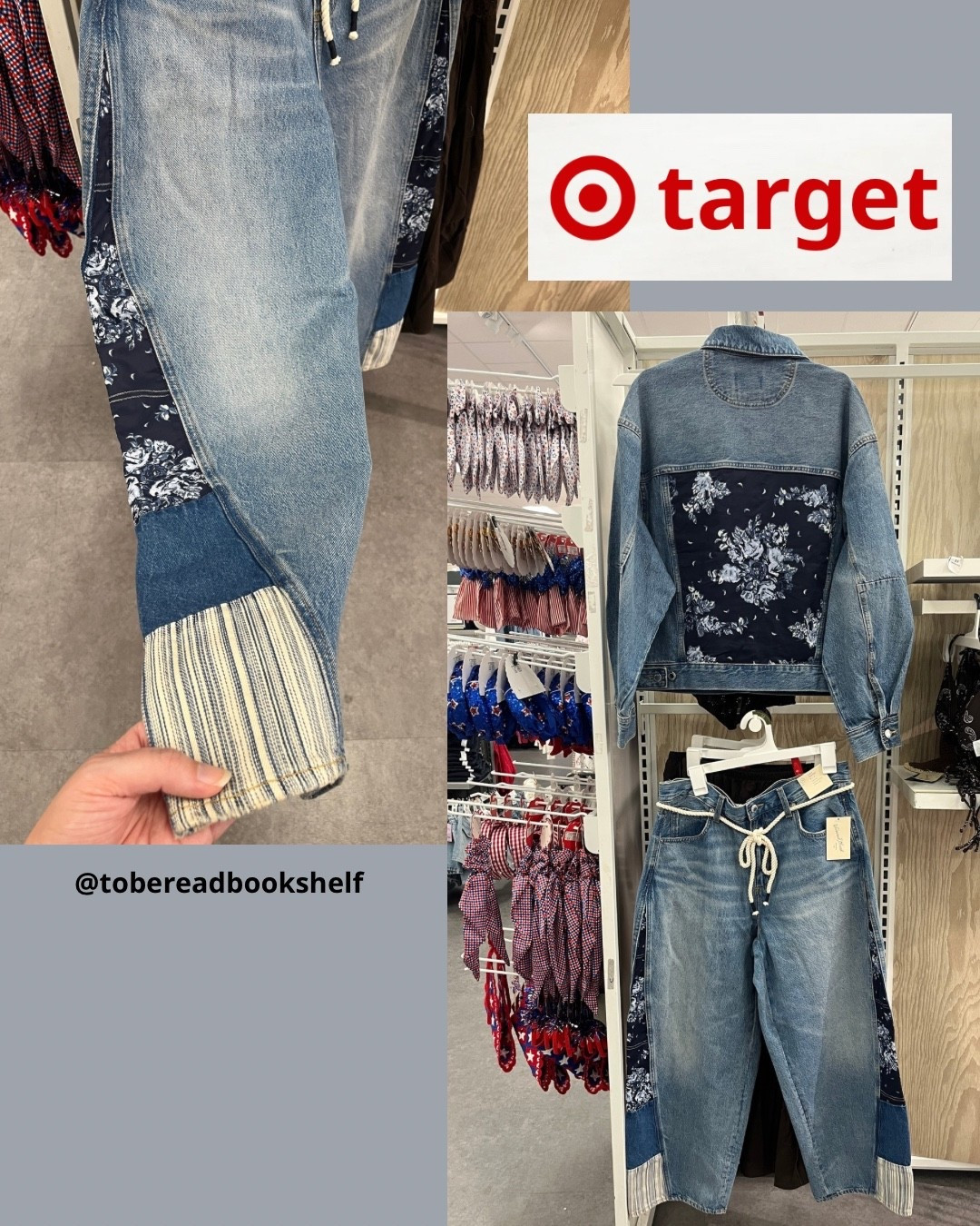 Found the cutest bandana print set at Target?! 😍 

Keywords: jeans, denim, bandana print, floral, set, denim set, tie waste, target style, spring style, target finds

#LTKMidsize #LTKU #LTKmomlife