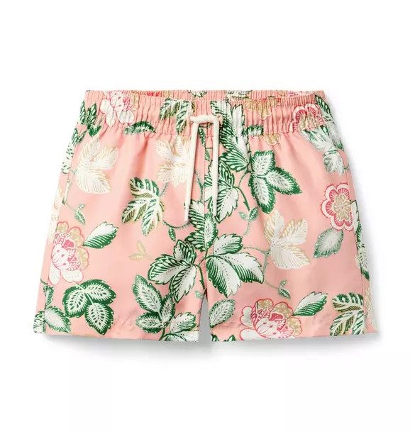 Recycled Floral Swim Trunk | Janie and Jack