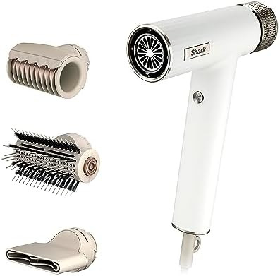 Shark Hair Dryer | SpeedStyle | No Heat Damage Hair Styling Tool | 3 Styling Tools Included | Por... | Amazon (US)